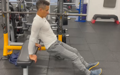 Body-weight-tricep-dips-on-bench